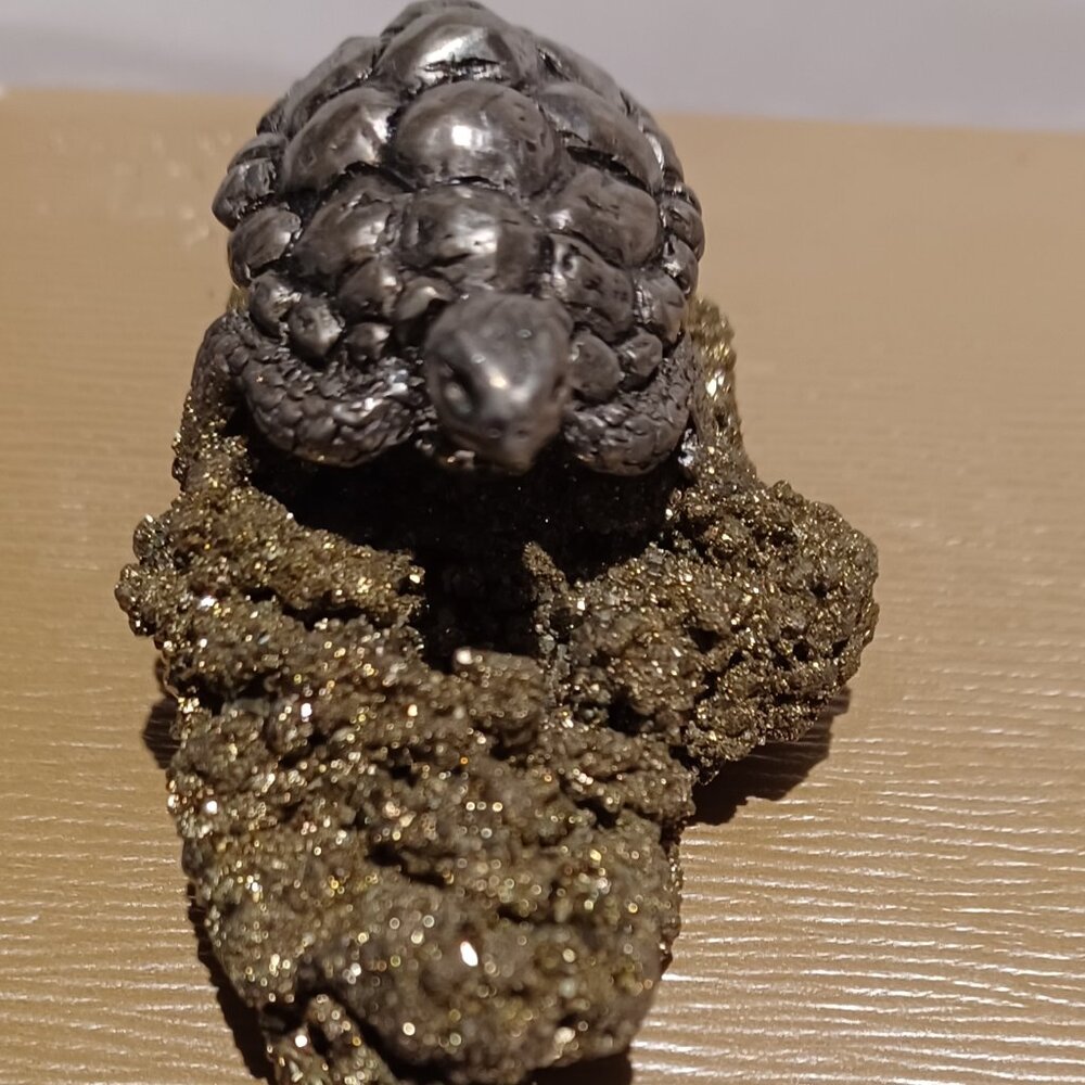 PEWTER TURTLE